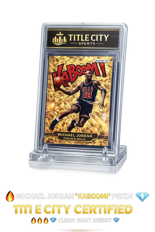 Michael Jordan Gold #1/1 KABOOM!